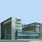 Office Warehouse Prefabricated Frame Industrial High Steel Prefab Multi Storey Steel Structure Building