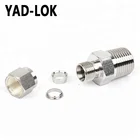 Union Union Pipes And Fittings Stainless Steel Double Ferrule Union Compression Pipe Fittings