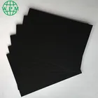 Paper Factory Supply 1mm 1.5mm 2mm 3mm Recycled Thick Black Paper Board