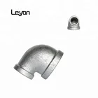 Pipe Din Pipe Fitting Names And Parts Npt Thread DIN MSS Standard Reducing Galvanized Malleable Iron Elbow For Gas