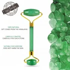 Nephrite New High Quality Label Therapy Stone Nephrite Anti Aging Facial Natural Green Jade Roller For Sale