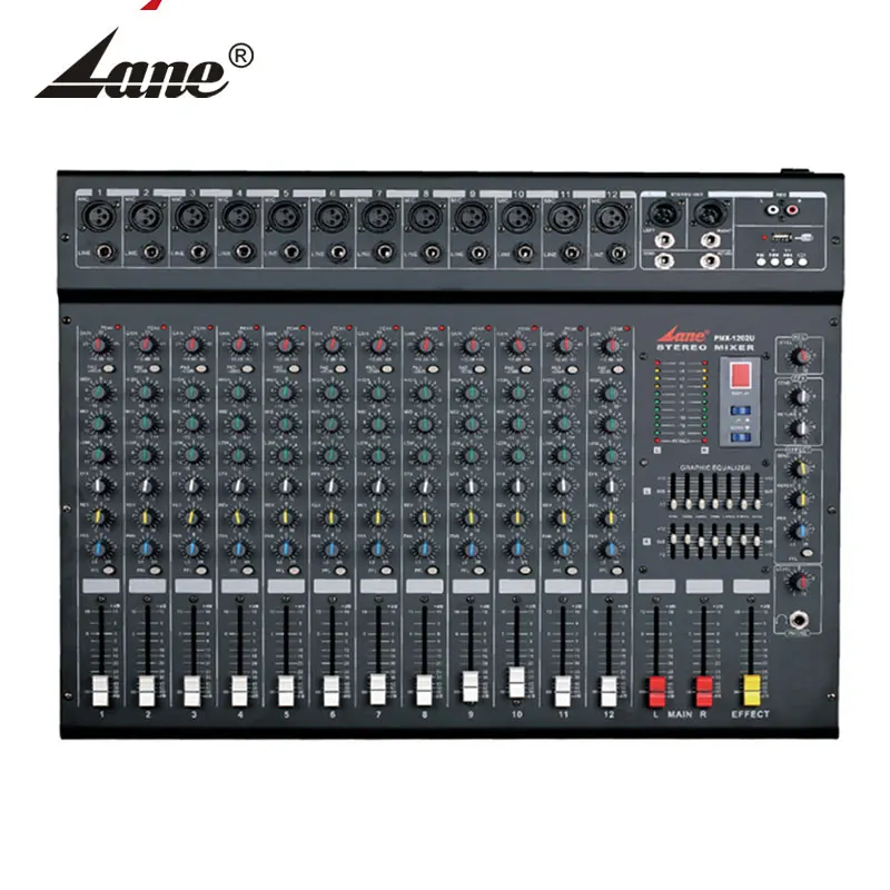 Lane 16 Channels Sound Power Mixer Usb Pmx 1602u View Digital Sound Mixer Lane Product Details From Enping Lane Electronic Technology Co Ltd On Alibaba Com