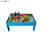 Toy Train Trainmodel Wood Toy Train Children's Wooden Railway Toy Train Custom Educational Traintoy Wooden Train Toy Set
