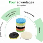 Pad Top Sale Car Sponge Foam Buffing Polishing Pad Kit