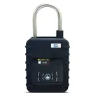 Lock Security Alarm Padlock Seal Container GPS GSM SIM3G Logistic Lock Alarm Security Tracker Padlock