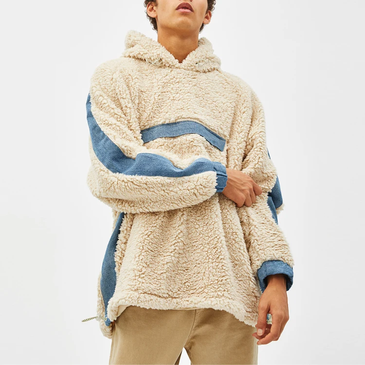 custom sherpa pullover