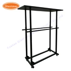 Carpet Rack Retail Store Customized Metal Carpet Rolling Storage Display Rack