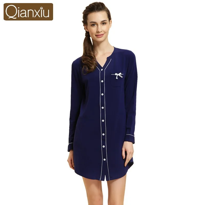 Women Nightgowns Sleepwear Modal Cotton 