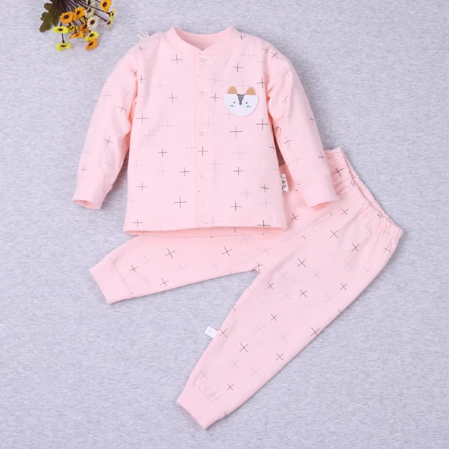 manufacturer Wholesale newborn baby kids 100% cotton home cotton blank pajamas kids pyjamas wholesale