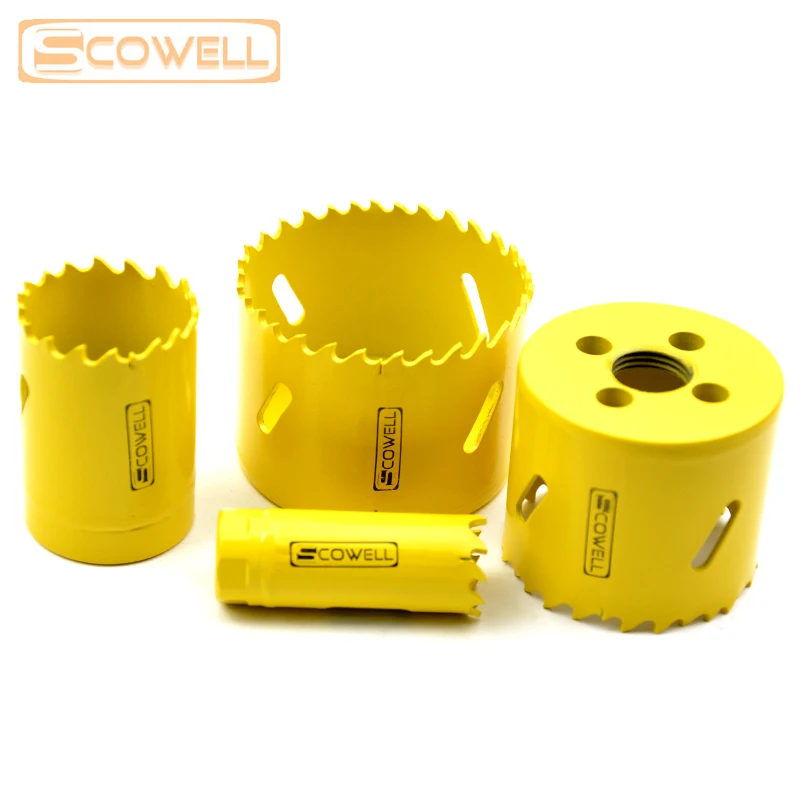 Hss Bimetal Hole Saw Cutter Crown Saw 