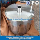 SS304 Tri Clamp Terpenator Lid 12" For Spools With Ferrules 2" And 3/8 NPT Fitting