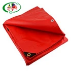 Orange Cover Polyethylene Tarpaulin 60gsm-300gsm Orange Waterproof Sun Protection Cover PE Tarpaulin Roll Sheet