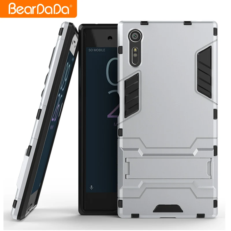 High Quality Shockproof Kickstand Back Cover Phone Case For Sony Xperia Xz F8331 F8332 - Buy For Sony Xperia Xz Case,For Sony Xperia Xz Cover,Phone Case For Sony Xperia Product
