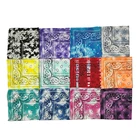Scarf Scarf Bandana In Stock Boyue Manufacturer Wholesale Multi Colors Polyester Face Scarf Tie Dye Bandana