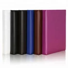 Folder Cover Folder Ring Folder Wholesale Navy Blue PU Ring Folder A4 Leather Cover