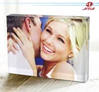 Colored BSCI Factory Custom Colored Clear Solid Acrylic Glass Riser Block With Logo