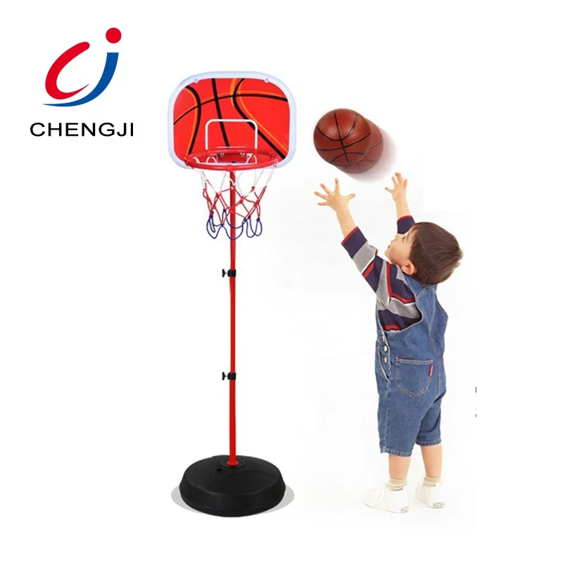 Wholesale new trend outdoor indoor kids sport game plastic basketball hoop stand toys child