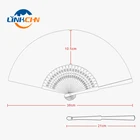 Hand Folding Fan Customized Promotional Fabric Hand Held Folding Fans