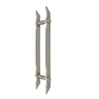 Door Set Door Back-to-Back Contemporary Ruler Pull Stainless Steel Door Long Handle Set Front Wood Door