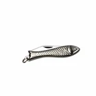 Multi-function Key A21-020AL Stainless Steel Multi-function Knife Key Chain With Fish Shape