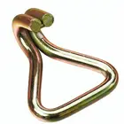 2 Inch 50mm Zinc Plated Snap Swan Double J Hook For Belt