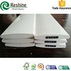 Pvc Louver Shutter Parts PVC Painted Reinforced Window Shutter Louver Parts