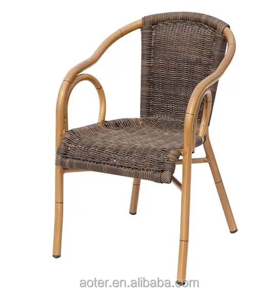 aluminum rattan chair