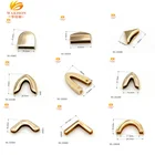 Hardware Handbag Metal Bag Accessories Bag Hardware Metal Corners For Handbag Accessories Strap End Cord