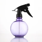 Pet Spray Bottle Petpetpetpetpet Round Spray Bottle Cosmetic Packaging PET 350ml Ball Round Trigger Gardening Plastic Spray Bottle For Gardening