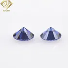 Tanzanite Cubic Zirconia Loose 8mm Round Beads Tanzanite Blue Cubic Zirconia