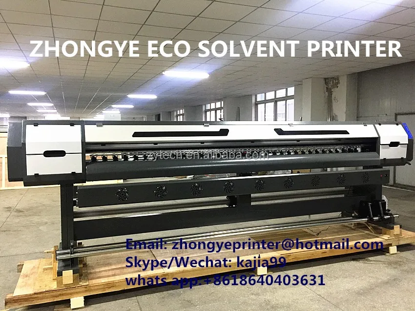 Eco Solvente Plotter Zhongye E3200 - Buy Plotter,Zhongye,Eco Solvente  Plotter Product on Alibaba.com