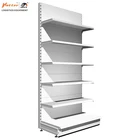 Price Supermarket Shelving New Design Plain Panel Supermarket Shelving Wall Shelving Shop Shelving
