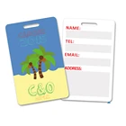 Plastic Luggage Tags Baggage Tag Plastic Luggage Tags Standard Size Baggage Tag Printing For Travel