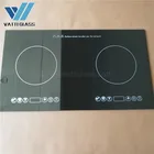 Black Electric Black Color Induction Cooker Ceramic Glass Plates