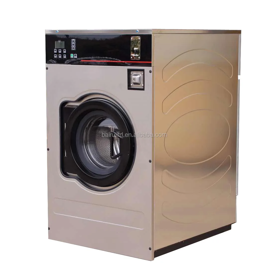 Coin Operated Washing Machine 12kg To 20kg Washing Capacity Laundry