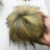 High Quality Faux Raccoon Fur Pom Poms Fluffy Faux Fur Pom Pom Ball