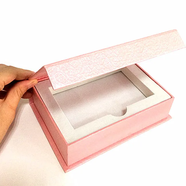 rigid magnetic paper gift packaging box with evc foam insert