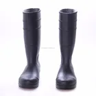Custom Black Rian Boots / Plastic Wellington Boots / Safety Gumboots