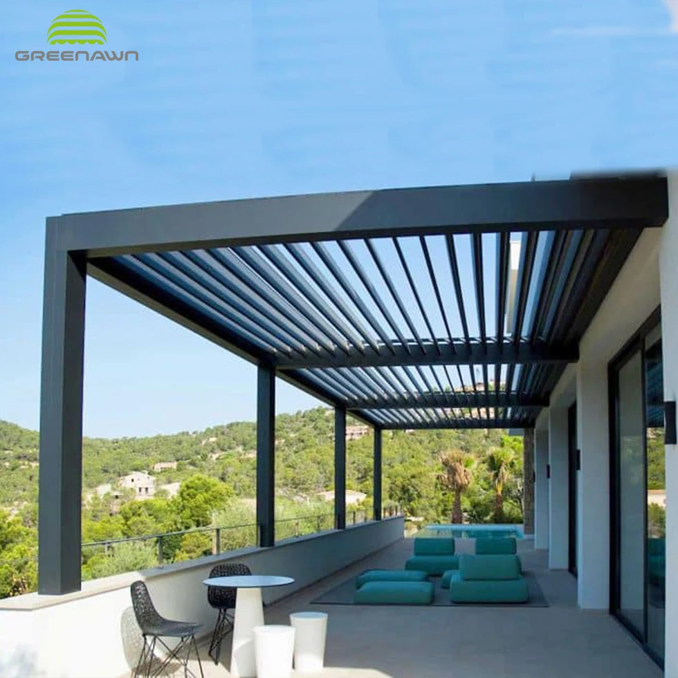 Desain Modern Tenda Aluminium Dan Luver Atap Pergola Buy Aluminium Pergola Aluminium Tenda Dan Louver Louver Atap Pergola Product On Alibaba Com