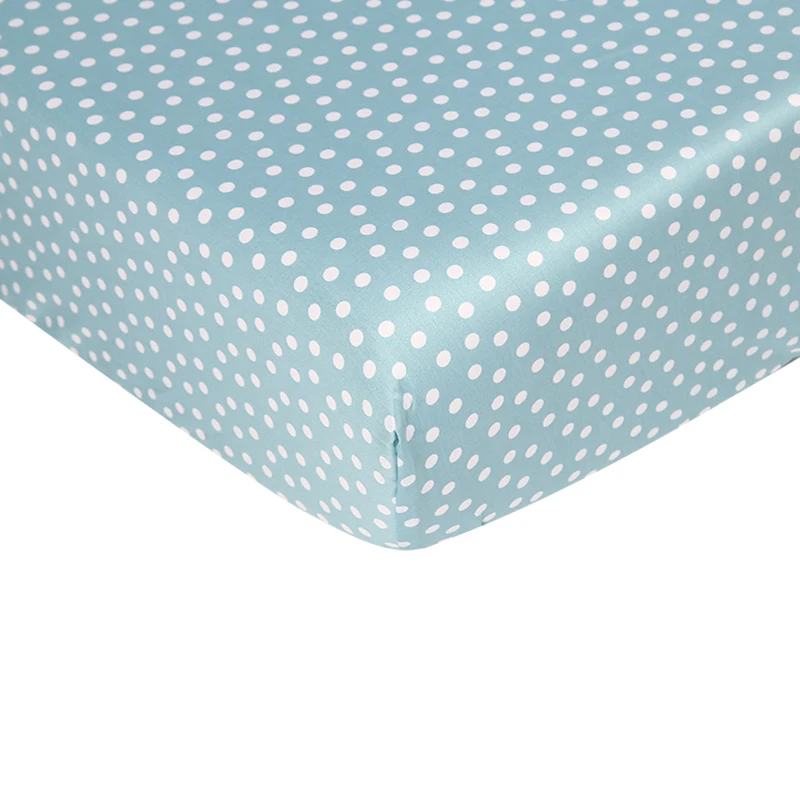 polka dot cot sheet