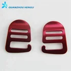 Buckles Strap Metal Hook Buckle OEM ODM 20MM Metal G Hook Ladder Slider Buckles For Webbing Strap