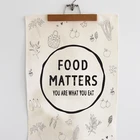Kitchen Towel Kitchen Tea Towels 100% Cotton High Quality Health Print Kitchen Towel And Tea Towel