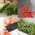 Capsicum Chili Cutting Machine FC-305 Chili Hot Pepper Capsicum Cutting Slicing Chopping Flaking Machine