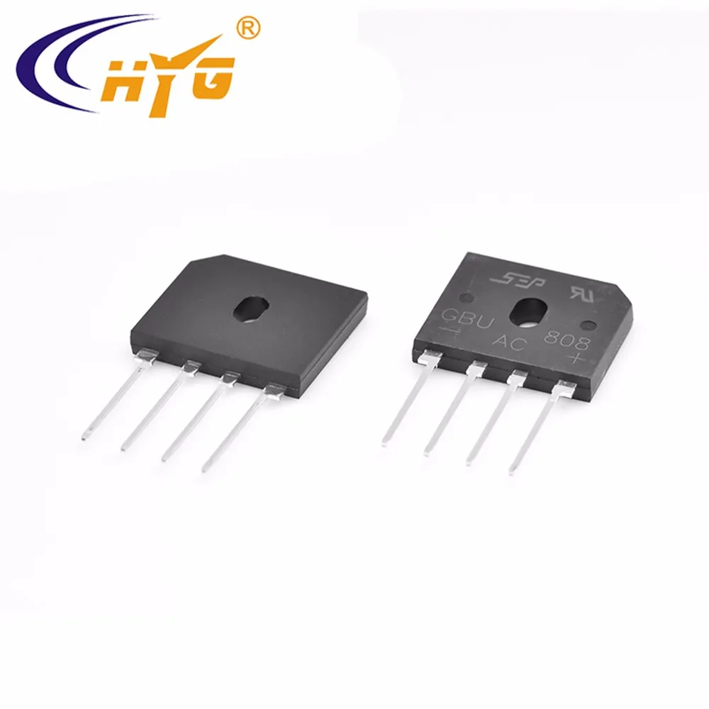 XIANJUN GBU808-5 diodos monofásicos chip IC 8 A, 800 V 