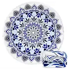 Beach Towel Beach 100% Cotton Mandala Printing Round Beach Towel