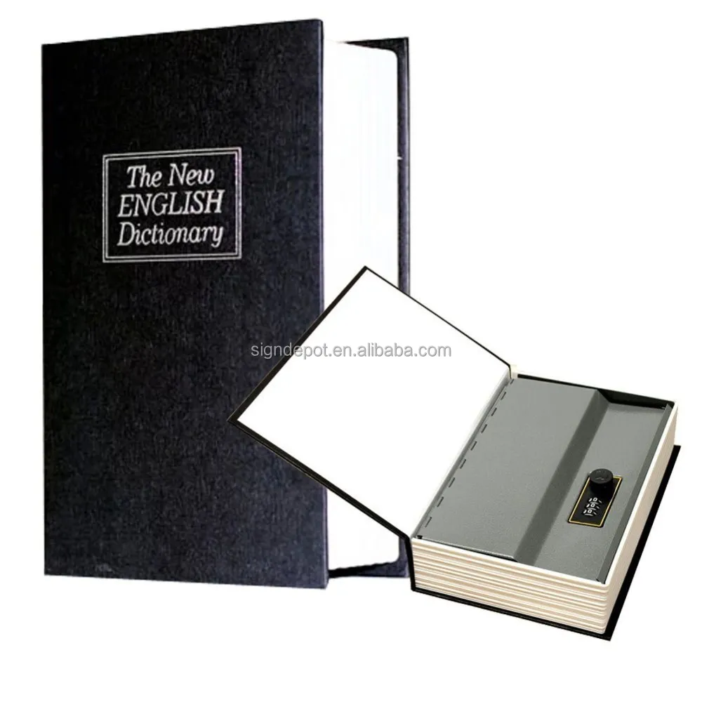 Dictionary Book Safe Diversion Secret Hidden Security   Lock 