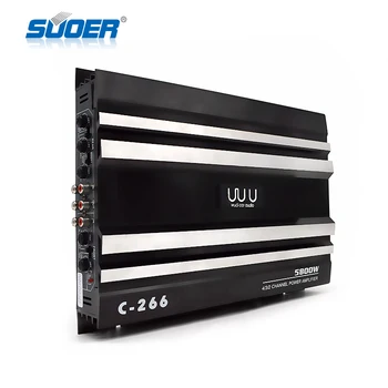 C-266 12V car amplifier 4 channel sound digital car amplifier car audio amplifier 5800W