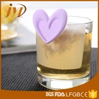 Silicone Tea Eco Friendly Bulk Sweet Mini Silicone Heart Shaped Tea Infuser Tea Ball Tea Strainer