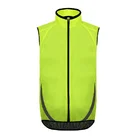 Zipper Vest Visibility Vest High Visibility 100% Polyester Zipper Closure Reflective Running Vest