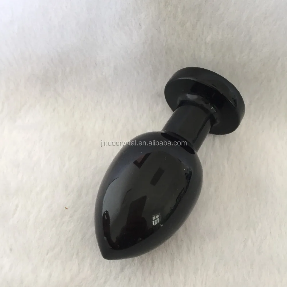 Wholesale Natural Black Obsidian Crystal Dildo Yoni Healing Crystal